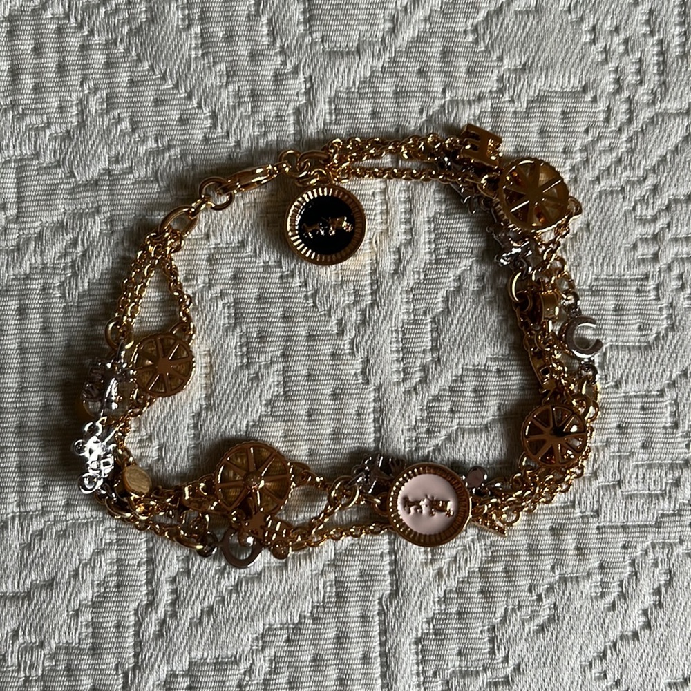 Coach Charm Bracelet